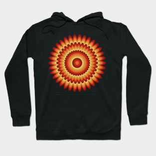 Concentric Flowers Hoodie